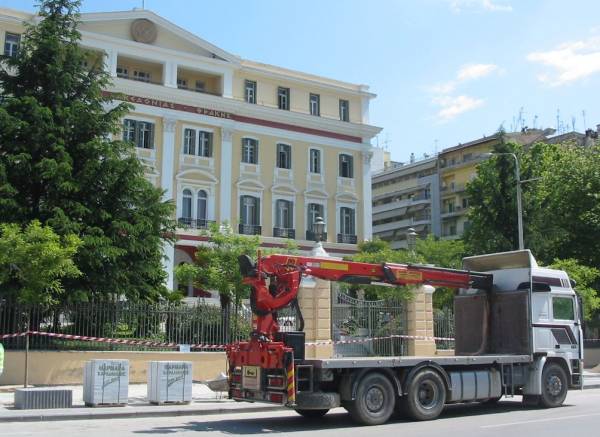 Ανακατασκευή οδού Αγ. Δημητρίου